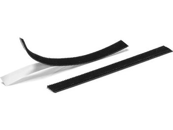 Bandes de nettoyage pour vinyle Okki Nokki Record Cleaning Strips, noires, l’une droite et l’autre incurvée