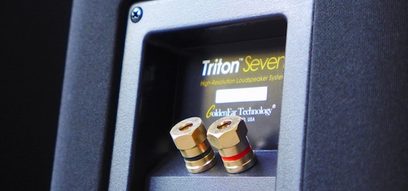 GoldenEar Triton Seven højttalerklemmer