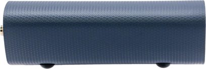 Bezdrátový vysílač iFi Audio ZEN Air Blue 2 tmavě modrý, zaoblené texturované tělo na dvou nožkách