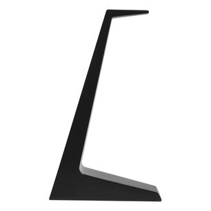 Стойка за слушалки Kaiku Root Headphone Stand в черно с наклонена конструкция и хоризонтална горна кука