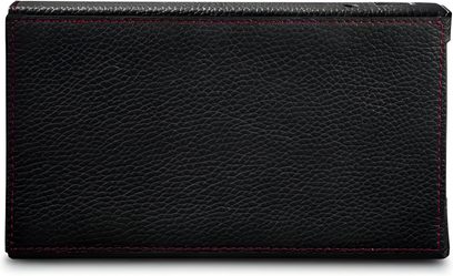 Chord Electronics Premium etui til Hugo2/2Go i sort præget læder, røde syninger, forfra set