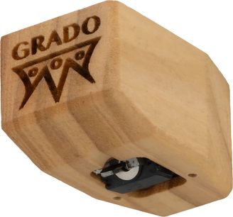 Grado Platinum 4 hi-fi helilugemiskassett heleda puiduviimistlusega, altvaates, nähtava nõelaga