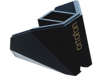 Ortofon Stylus 2M Black diamant-nål, sort trekantet på metallisk grå holder