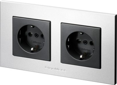 GigaWatt G-044 dobbelt Schuko