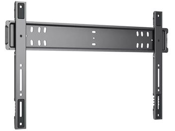 Support TV mural Vogel's Elite TVM 5705 gris et noir, avec rail horizontal perforé et deux montants verticaux